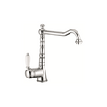 Miscelatore lavello monoforo Emmevi Laguna con leva ceramica