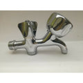 Rubinetto doppio uso cromato 1/2" con attacco lavatrice